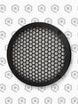 SoundQubed 6.5" Black Q-Shape Speaker Grille