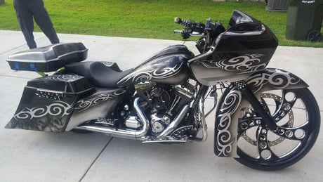 Silencer Indian Black Double Cut Wheels