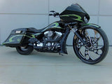 Silencer Indian Black Double Cut Wheels