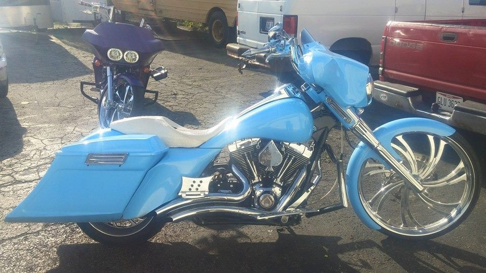 V Arm Metric Chrome Wheels
