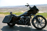 V Arm Indian Black Double Cut Wheels