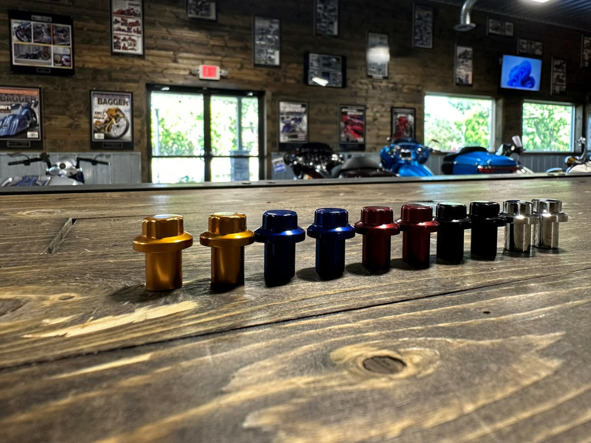 Curly's Inc 12 Point Valve Stem Caps
