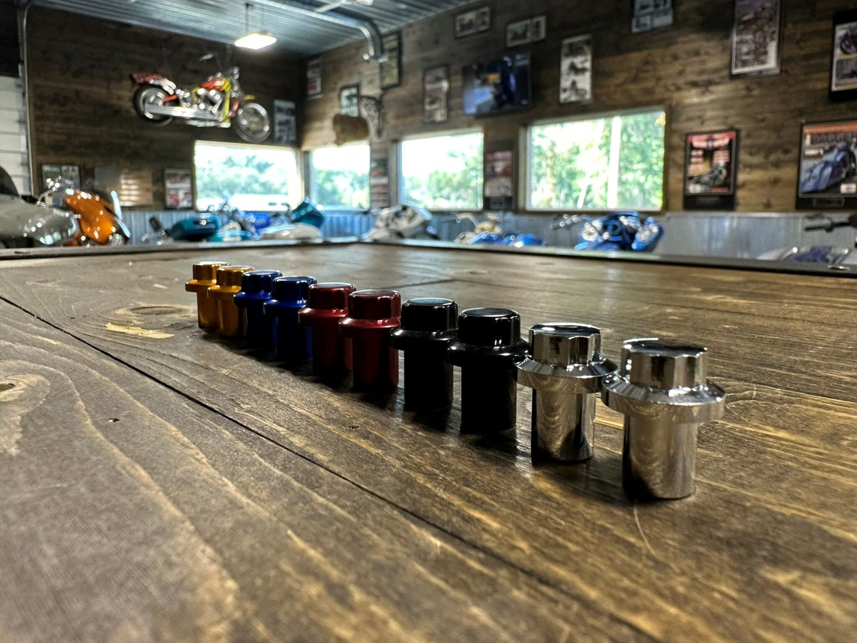 Curly's Inc 12 Point Valve Stem Caps