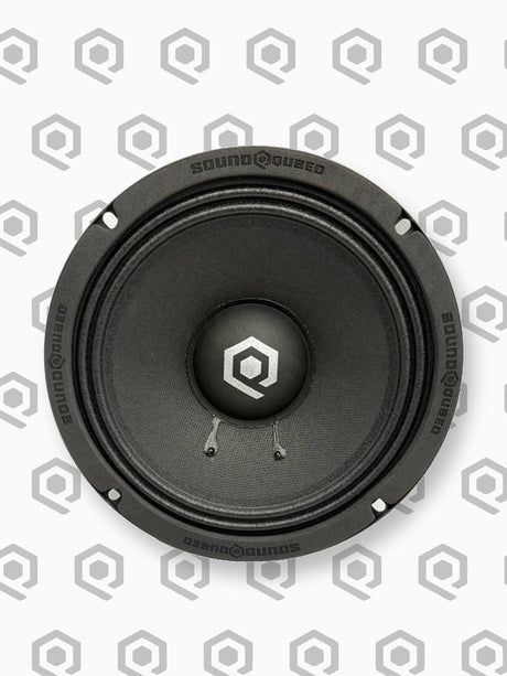 SoundQubed 6.5" HDS Series Midbass with Water Resistant Dome Cap - 1.5" 4 ohm Voice Coil 150w/300w Frequency Response 80Hz - 6KHz