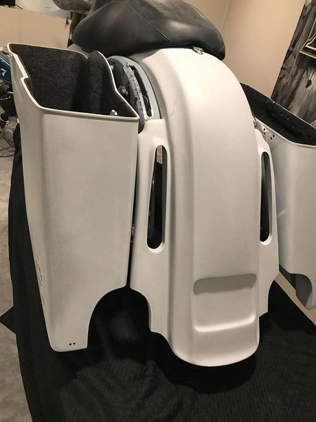 Topshop 2008 & Earlier Harley Touring 4.5-Inch Stretched Saddlebags