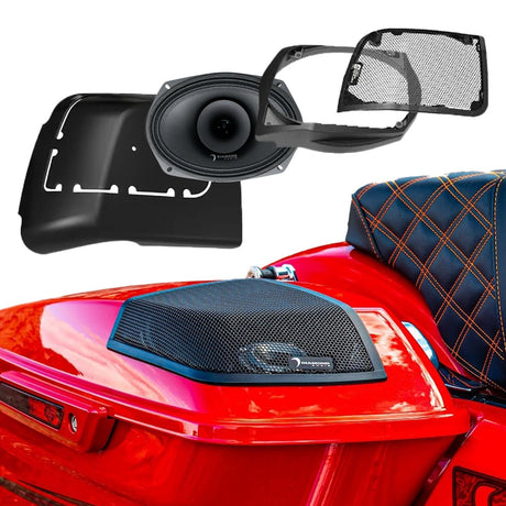 Diamond Audio 2014-2023 Harley Davidson® Cut In Lid Kit with MP692 (2Ω) Speakers - MSMP692LK