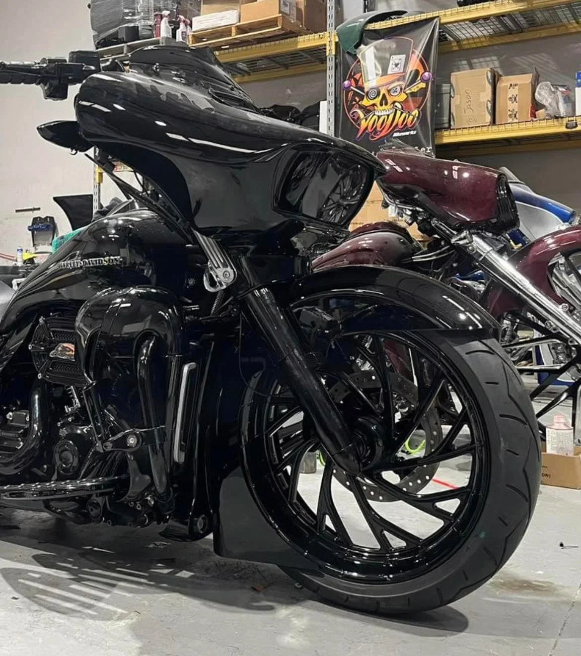 2014+ Street Glide Dual Headlight Outer Fairing