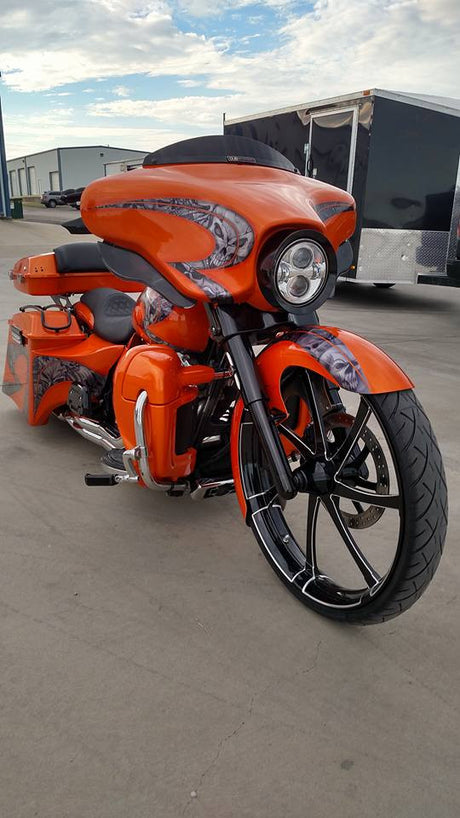 Imitator Indian Black Double Cut Wheels