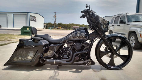 Twisted Steel Indian Black Wheels