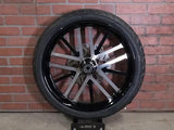 21x3.25" BLACK DOUBLE CUT MONEY MAKER (08+ HD Touring)