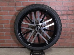 21x3.25" BLACK DOUBLE CUT MONEY MAKER (08+ HD Touring)