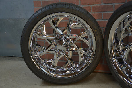 20x7 Chrome El KRWA Trike Set (for DNA Trike Kit)
