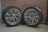 20x7 Chrome El KRWA Trike Set (for DNA Trike Kit)