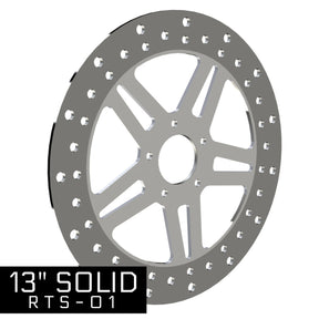 13" RTS-01 POLISHED ROTOR