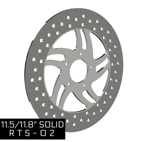 11.8" RTS-02 POLISHED ROTOR