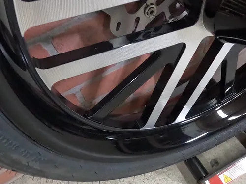 21x3.25" BLACK DOUBLE CUT MONEY MAKER (08+ HD Touring)