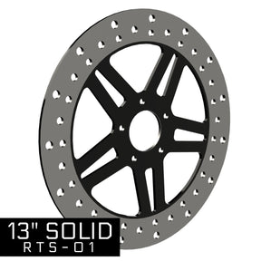 13" RTS-01 BLACK ROTOR