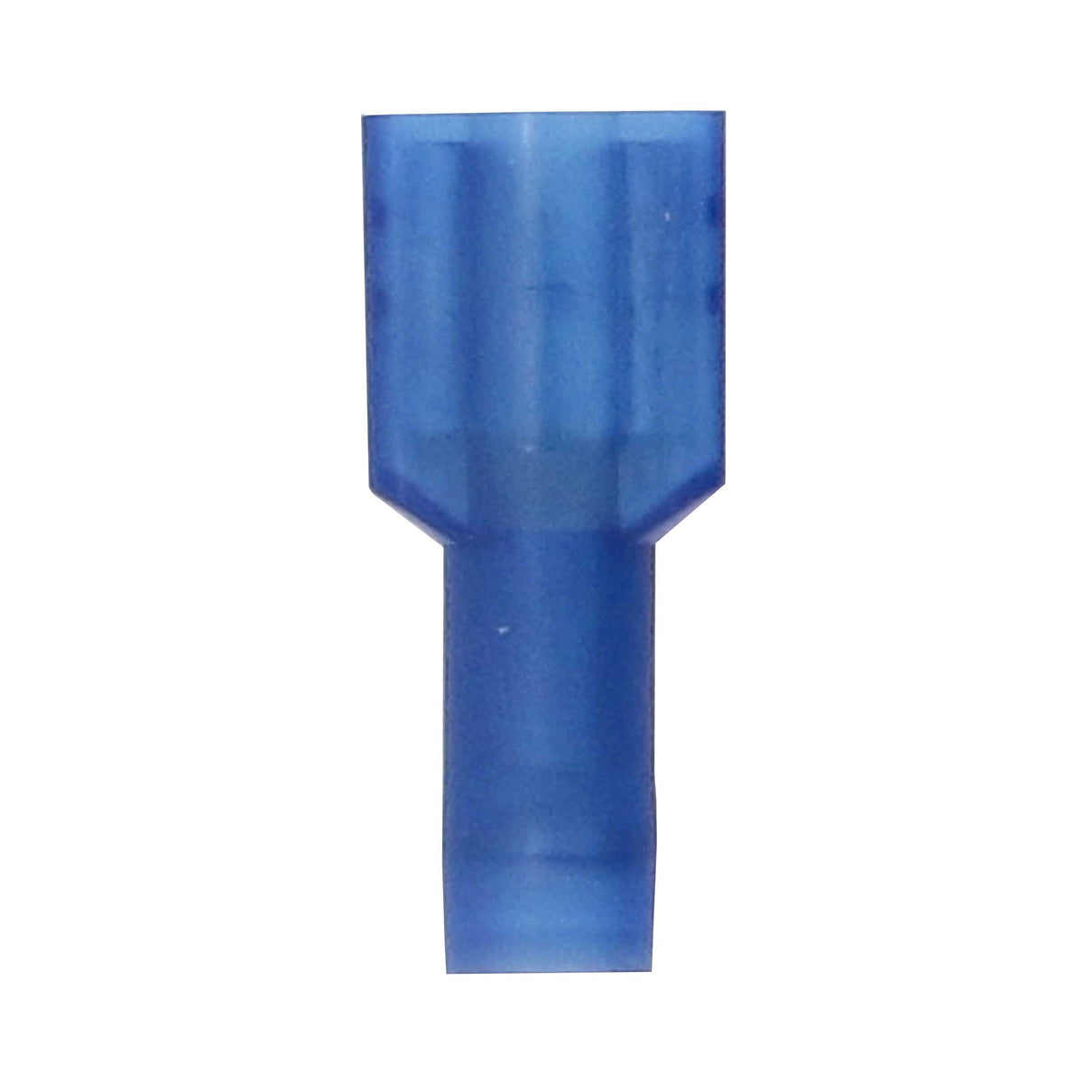 Install Bay 3M™ Blue Nylon Fem Quick Disconnect 16-14 AWG .250 InsulGrip - 3MBNFD250FG