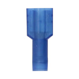 Install Bay 3M™ Blue Nylon Fem Quick Disconnect 16-14 AWG .250 InsulGrip - 3MBNFD250FG
