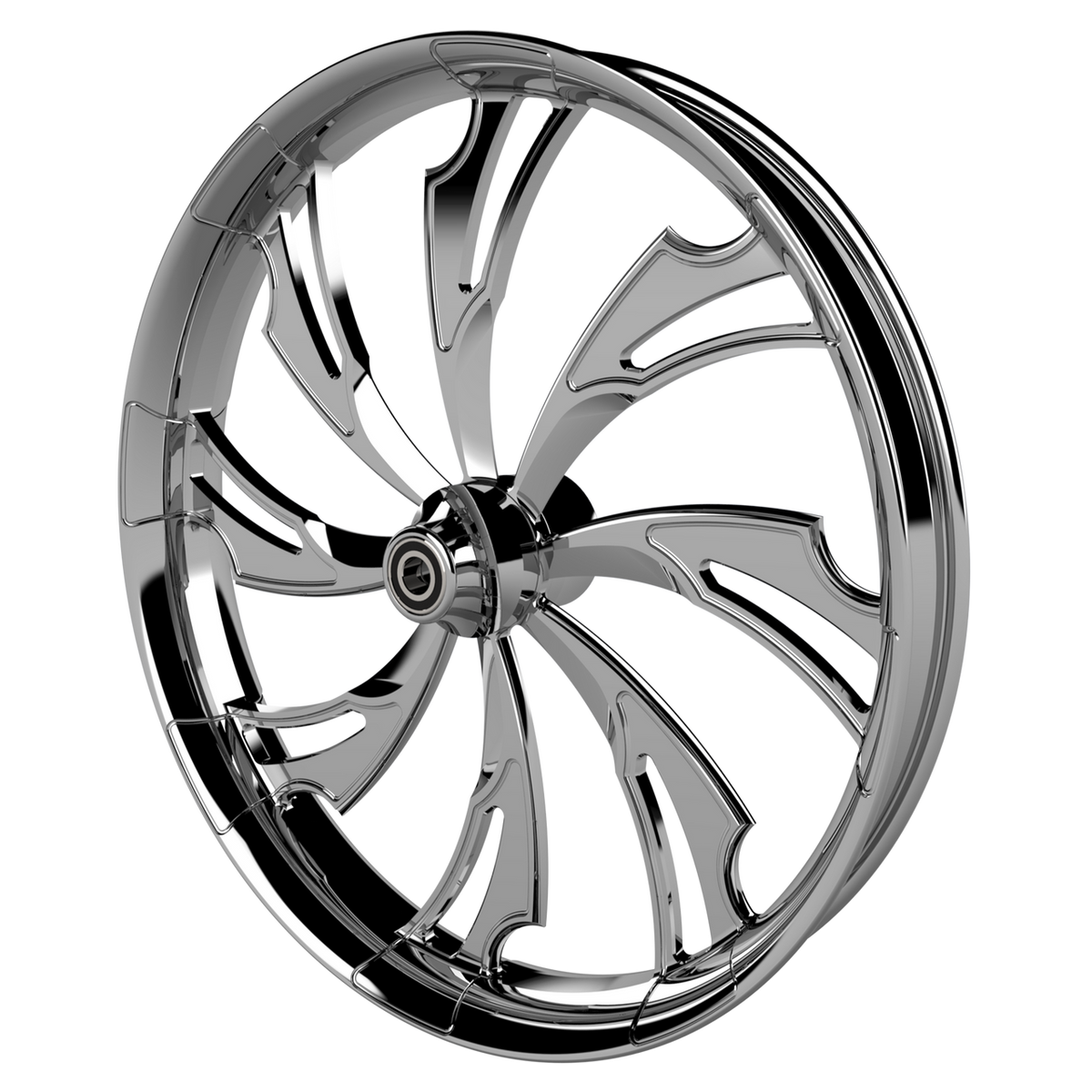 26x5.5 Harley-Davidson Guinzu Chrome Fat Tire Bagger wheel