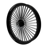 26x5.5 Harley-Davidson Big Fatty Black Double Cut Fat Tire Bagger Kit