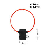 Install Bay ATC Fuse Holder with Cover 16 Gauge - Package of 10 - ATFH16C-10