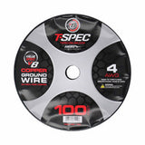 T-Spec V8GT OFC Power Wire | 4 AWG | 100 ft. | Blue - V8GT4B-100