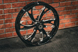 21X3.25" BLACK DOUBLE CUT DIRTY HKR (2014-2023 HD TOURING)