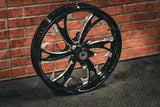 21X3.25" BLACK DOUBLE CUT DIRTY HKR (2014-2023 HD TOURING)