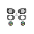 Diamond Audio 6.5" Overhead Speaker Kit for 2018-2023 Jeep Wrangler(2Dr/4Dr)/Jeep Gladiator - VSPJP65OE