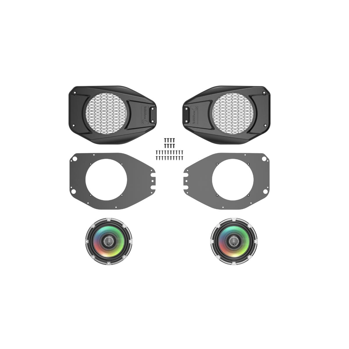 Diamond Audio 6.5" Overhead Speaker Kit for 2018-2023 Jeep Wrangler(2Dr/4Dr)/Jeep Gladiator - VSPJP65OE