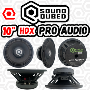 SoundQubed HDX Series Pro Audio 10" Speaker (single)