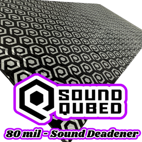 SoundQubed Sound Deadener 80Mil Thickness 36 Sq ft (20 sheets)