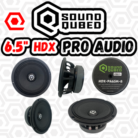 SoundQubed HDX Series Pro Audio 6.5" Speaker (single)