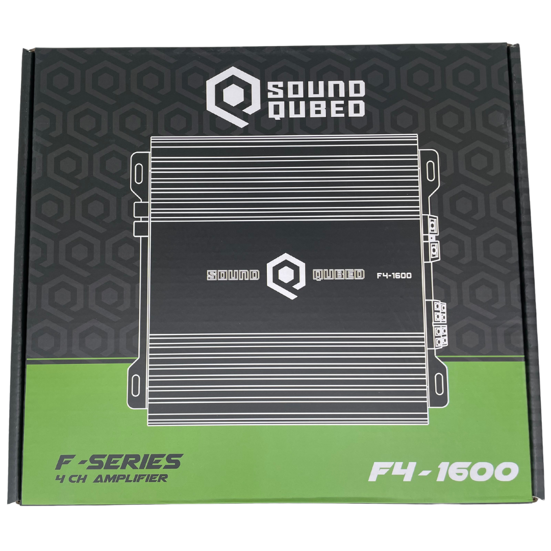 SoundQubed 1600 Watts F4-1600 Full Bridge 4 Channel Amplifier