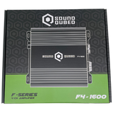 SoundQubed 1600 Watts F4-1600 Full Bridge 4 Channel Amplifier