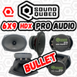 SoundQubed HDX Series Pro Audio 6x9" Speaker (single)