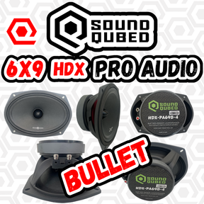 SoundQubed HDX Series Pro Audio 6x9" Speaker (single)
