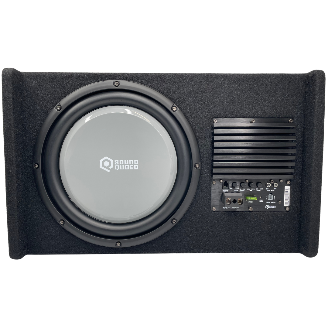 SoundQubed HDS2 12" Subwoofer Loaded and Powered Enclosure