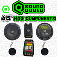 SoundQubed HDX Series 6.5" Component Set (Pair)