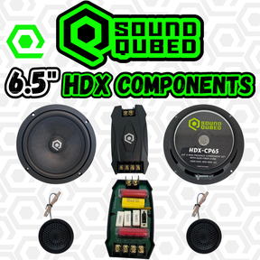 SoundQubed HDX Series 6.5" Component Set (Pair)