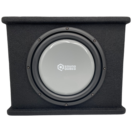 SoundQubed HDS2 12" Subwoofer Wedge Loaded and Powered Enclosure