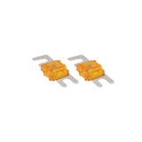 Raptor Mid Series Nickel-Plated Mini ANL Fuses | 150A | 2 Pack - RMANL150