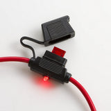 Install Bay In-line Fuse Holder With Indicating LEDs - Mini Fuses - LPM-04B-I-12R