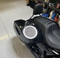 DIRTY BIRD CONCEPTS 23.5-CURRENT HARLEY DAVIDSON 8" W/HORNS SPEAKER LIDS