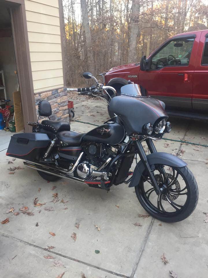 V Arm Metric Black Double Cut Wheels