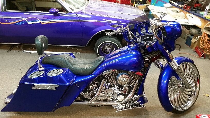 Hurricane Harley Pan America Chrome Wheels