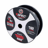 T-Spec V10 OFC Speaker Wire | 12 AWG | 125 ft. | Black - V10SW12125-BK