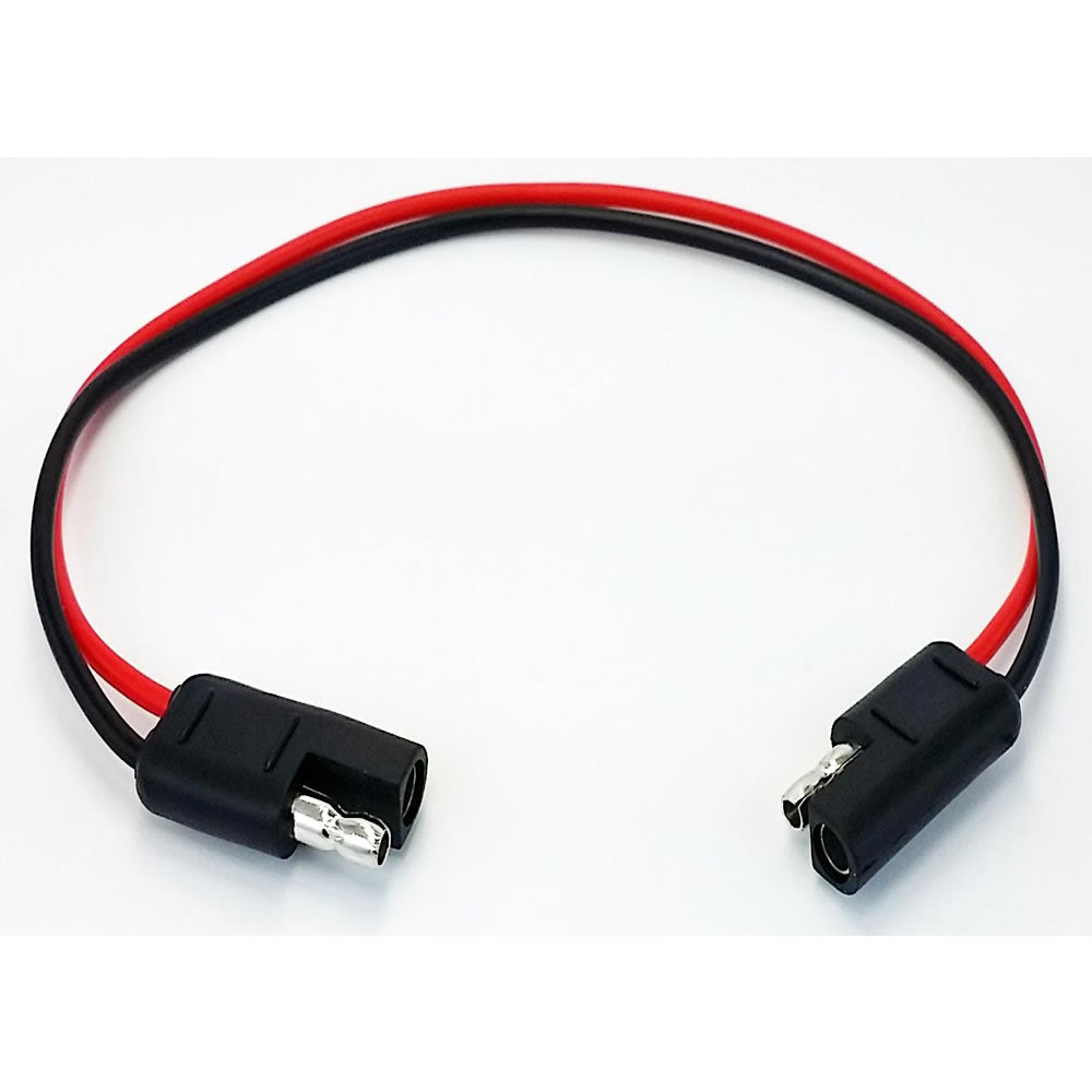 Install Bay Hook-up Wire All Copper - 16GA 2Pin/ 2Pin Red/Blk Wire - 1ft - IBTH16