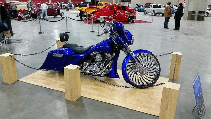 Hurricane Harley Pan America Chrome Wheels